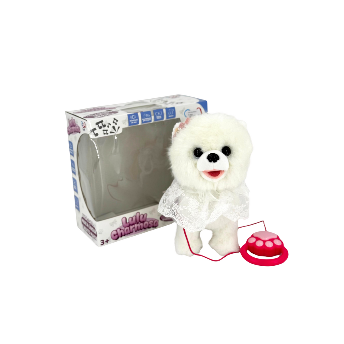 Lulu da Pomêrania com Mecanismo - 30cm