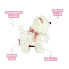 Lulu da Pomêrania com Mecanismo - 30cm