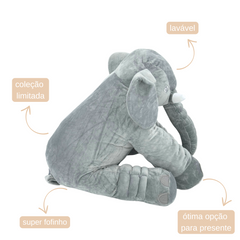 Elefante para Bebê - 50cm