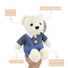 Urso com Roupa - 28cm