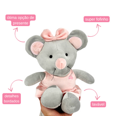 Ratinha de Pelúcia - 30cm