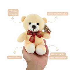 Urso com Laço - 17cm