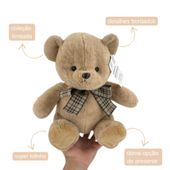 Urso com Laço - 33cm