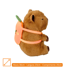 Capivara com Mochila - 30CM