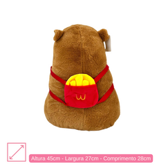 Capivara de Pelúcia - 45cm