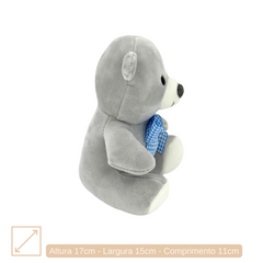 Urso com Laço - 17cm