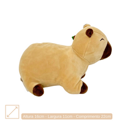 Capivara de Pelúcia - 16cm