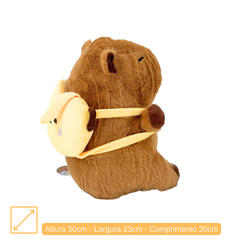 Capivara com Mochila - 30CM