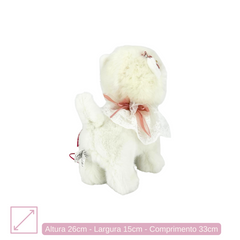 Lulu da Pomêrania com Mecanismo - 30cm