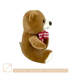 Urso com Laço - 17cm