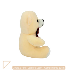 Urso com Laço - 17cm