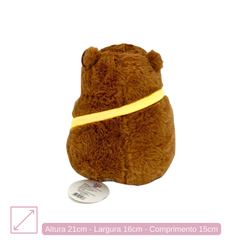 Capivara de Pelúcia - 21cm