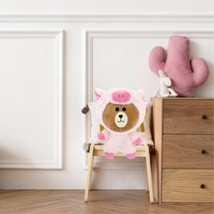 Urso Vestido de Porco - 28cm