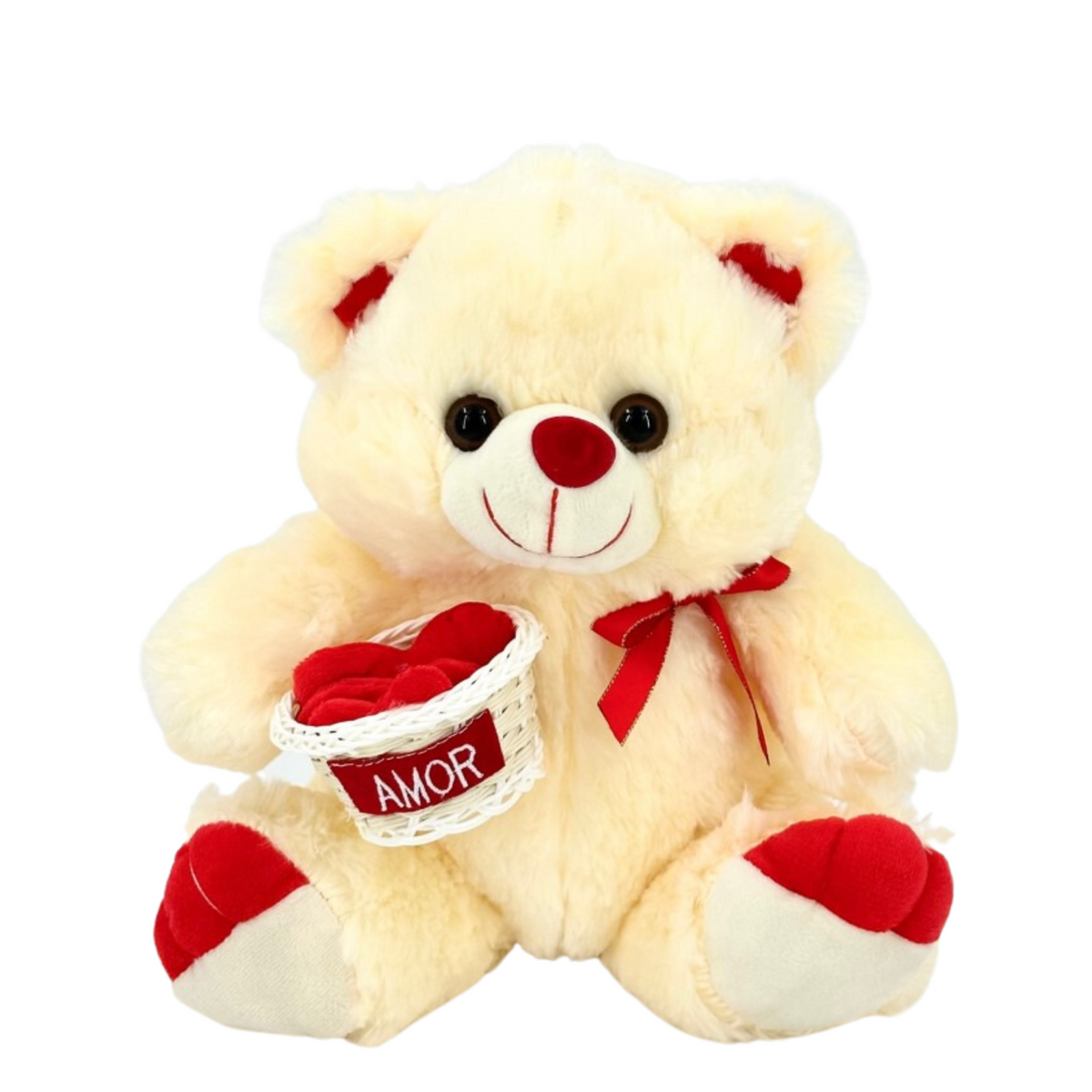 Urso com Cesta - 30cm