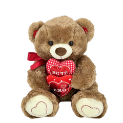Urso com Coração - 50cm