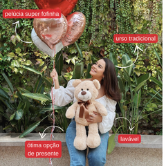 Urso com Laço - 58CM