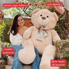 Urso com Laço - 125cm