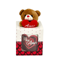 Urso na Xícara - 20cm