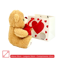 Urso na Sacolinha - 20cm