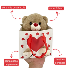 Urso na Sacolinha - 20cm