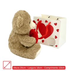 Urso na Sacolinha - 20cm