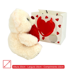 Urso na Sacolinha - 20cm