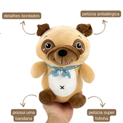 Cachorro Pug - 28cm