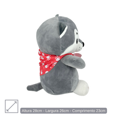 Cachorro Husky - 28cm