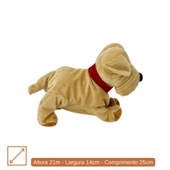 Cachorro Bullmastiff com Movimento e Som - 21CM