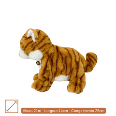 Gato com Movimento e Som - 21CM