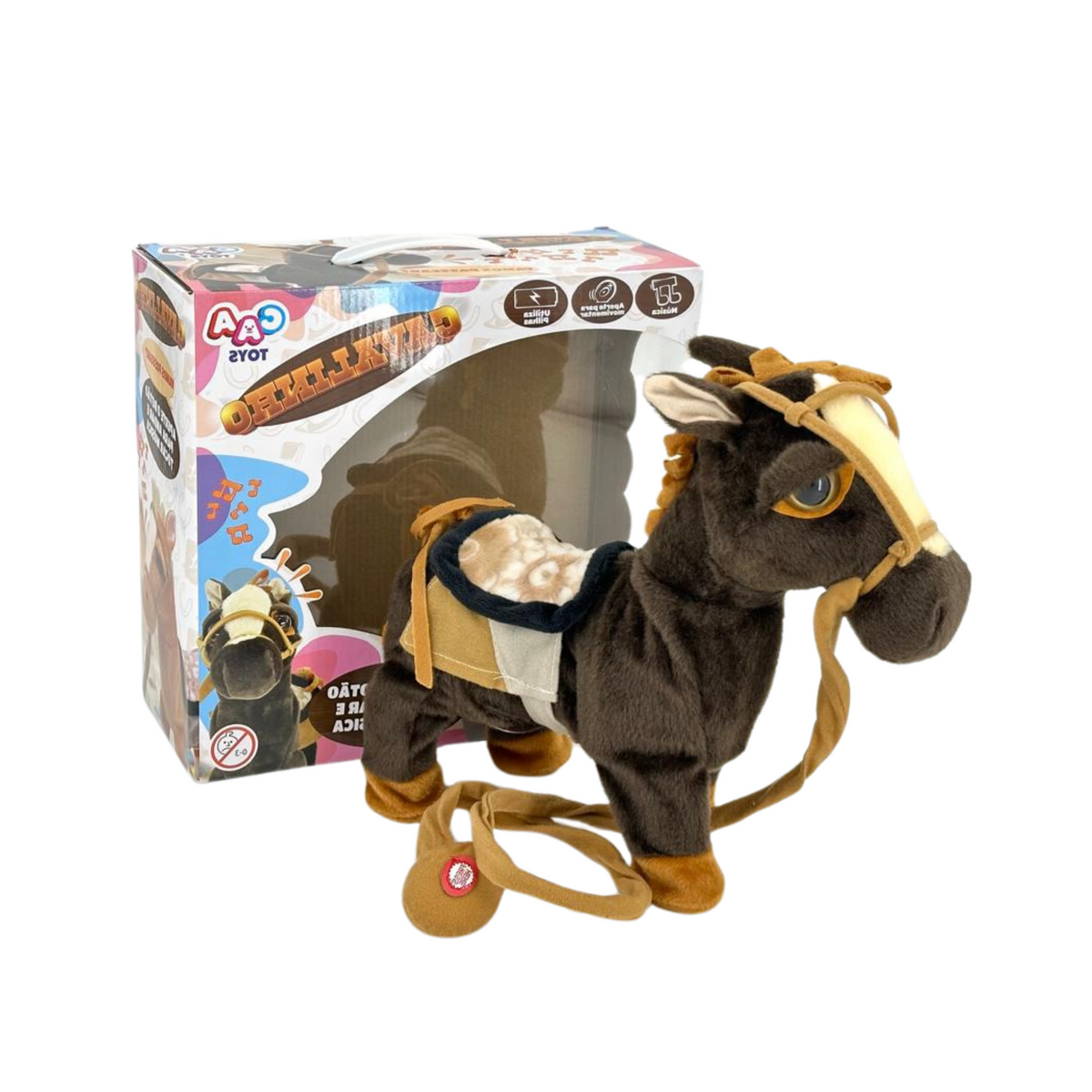 Cavalo com Movimento e Som - 21CM