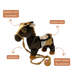 Cavalo com Movimento e Som - 21CM
