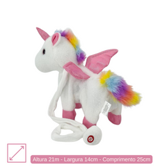 Unicórnio com Movimento e Som - 21CM