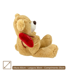 Urso com Coração - 60CM