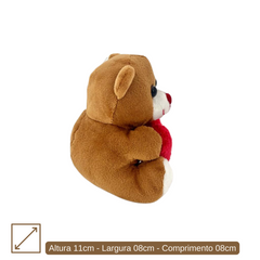 Urso com Coração - 11CM