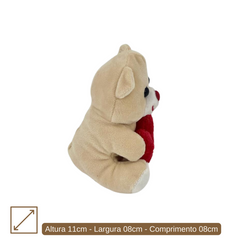 Urso com Coração - 11CM