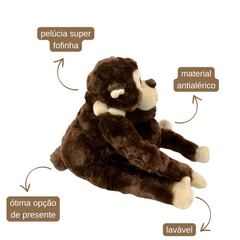 Macaco com Filhote - 28CM