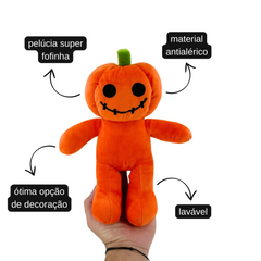 Abóbora Pelúcia Halloween - 22CM