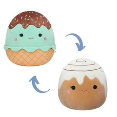 SQUISHMALLOW REVERSÍVEL MAYA/CHANEL - 12cm